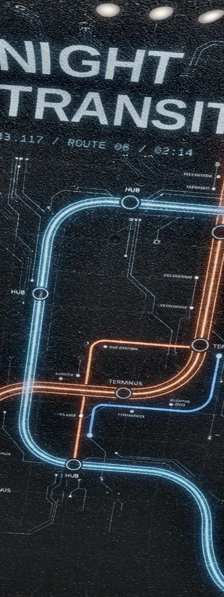 Night Transit original Breakline deck graphic